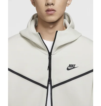 Толстовка чоловіча Nike Sportswear Tech Fleece Beige Cu4489-072