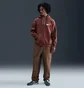 Худи мужское Nike Solo Swoosh Brown IH4293-218