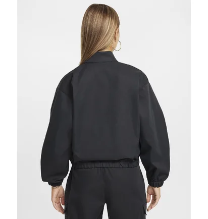 Куртка дитяча Nike Girls Oversized Lightweight Jacket Black FZ5557-010