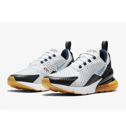 Кроссовки мужские Nike Air Max 270 White/Black DJ2736-001