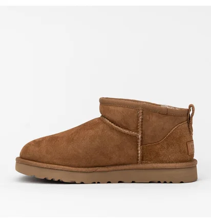 Угги женские UGG Classic Ultra Mini Brown 1116109-CHE