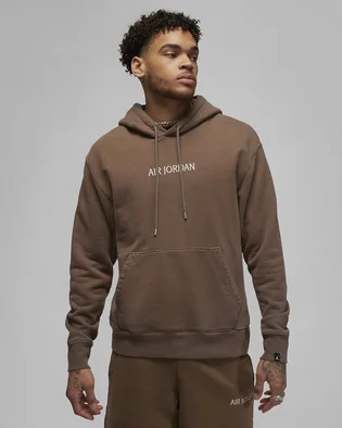 Худі чоловіче Air Jordan Wordmark Hoodie Brown DV6463-270