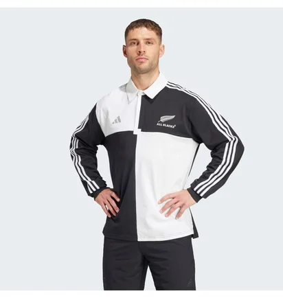 Кофта мужская Adidas All Blacks Rugby Culture Black/White IZ0288