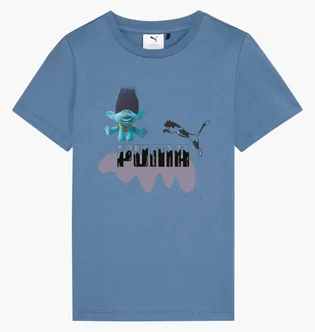 Футболка детская Puma X Trolls Blue 627376-24