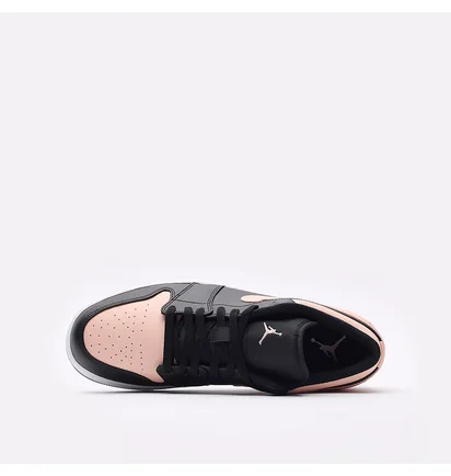 Кроссовки мужские Air Jordan 1 Low Black/Pink 553558-034