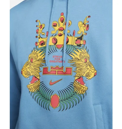 Худи мужское Nike Lj M Nk Df Hoodie Po Blue DA6711-469