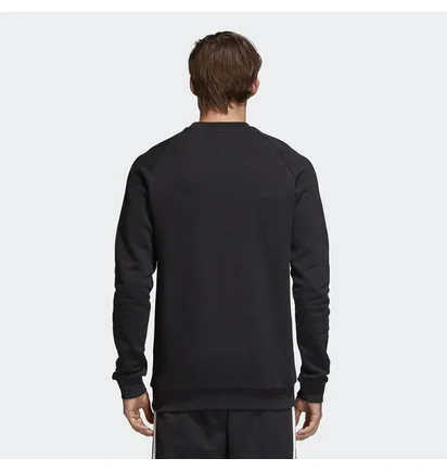 Свитшот мужской Adidas Trefoil Crew Black Cw1235