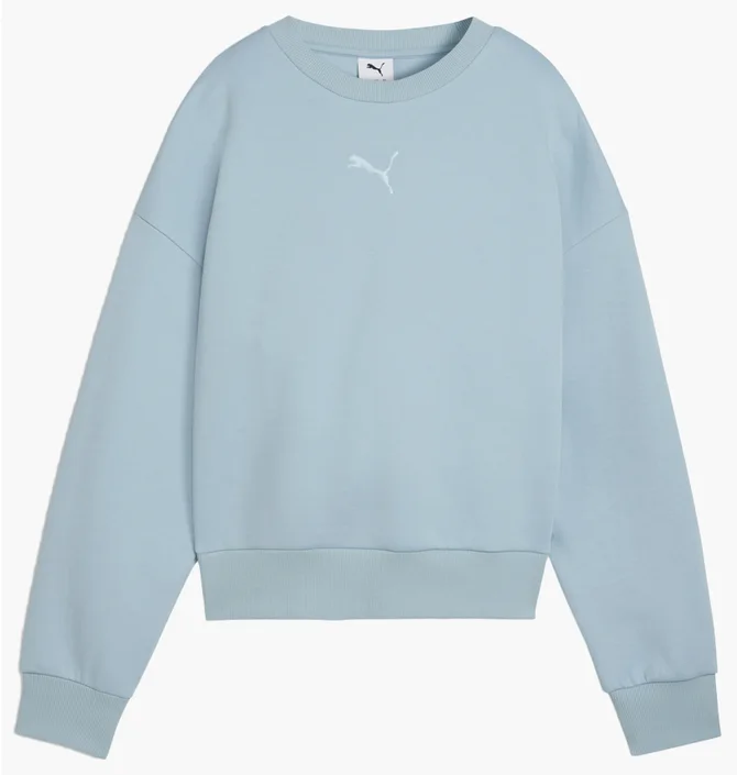 Світшот жіночий Puma Ess Elevated Oversiz Light Blue 634578-47