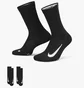 Шкарпетки унісекс Nike U Nk Multiplier Crew (2 пари) Cush Black Sk0118-010