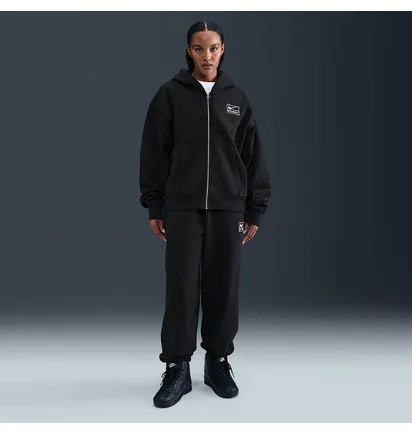 Толстовка унисекс Nike Nrg Stussy Fz Wshd Flchdy Black FJ9175-010