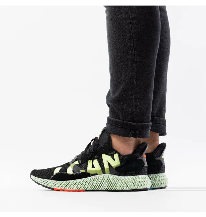 PESページ ᐉ Кроссовки мужские Adidas Zx 4000 4D Black Ef9625 - купить в