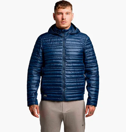 Куртка чоловіча Saucony Hurricane Insulated Jacket Blue SAM800350-NV