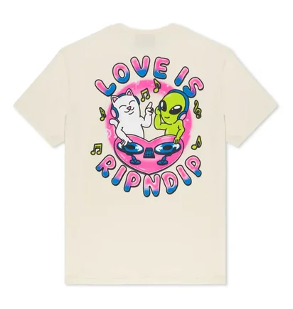Футболка мужская RipNDip Love Is Beige RNDFAL24158