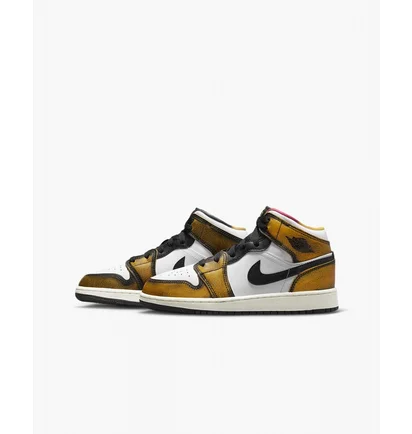 Кросівки дитячі Air Jordan 1 Mid (Gs) Brown Dq8418-071