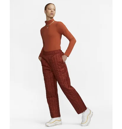 Штани жіночі Nike Sportswear Therma-Fit Tech Pack High-Waisted Pants Bordo DQ6961-641