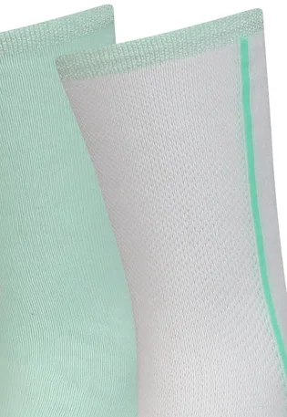 Шкарпетки дитячі Puma Mesh Green/White (2 пари) 104006001-011