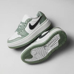 Кроссовки женские Air Jordan 1 Elevate Low White/Green DH7004-300