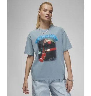 Футболка жіноча Air Jordan (Her)Itage WomenS Graphic T-Shirt Light Blue FB5137-031