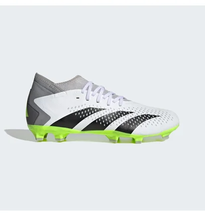Бутси унісекс Adidas Predator Accuracy.3 Firm Ground Cleats White/Grey GZ0024