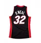 Майка чоловіча Mitchell & Ness Nba Swingman Jersey Miami Heat Road 2005-06 Shaquille ONeal Black SMJYAC18017-MHEBLCK05SON