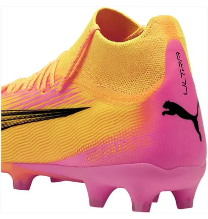 Бутсы мужские Puma Ultra Pro Fg/Ag Yellow/Pink 107750-03