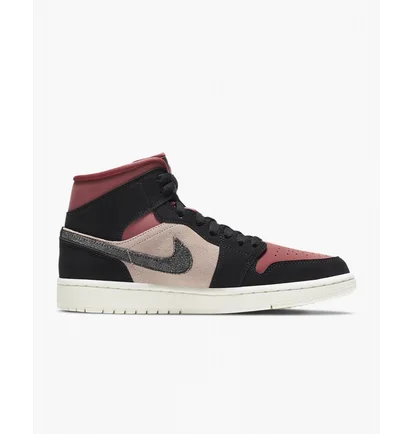 Кроссовки женские Air Jordan 1 Mid Canyon Rust Multi BQ6472-202