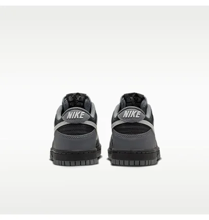 Кросівки дитячі Nike Dunk Low Gs Black Reflect Silver Black/Metallic IM6028-010