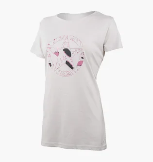 Футболка жіноча Jeep T-Shirt Star Botanical Print J22W White O102614-J863