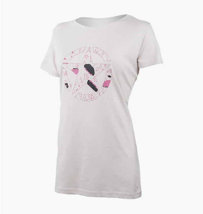 Футболка жіноча Jeep T-Shirt Star Botanical Print J22W White O102614-J863