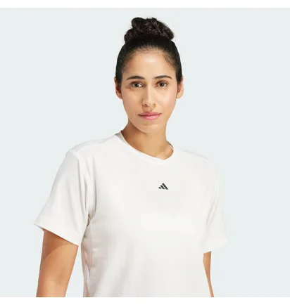 Футболка женская Adidas Power Back-Cutout 3-Stripes Performance White IW3159