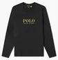 Лонгслів чоловічий Polo Ralph Lauren Long Sleeve Logo Lounge Tee Black 714862600004