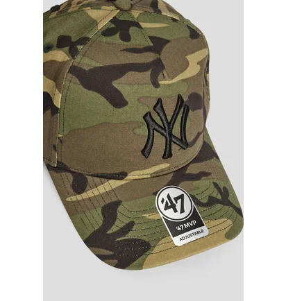 Кепка унисекс 47 Brand Dt Grove Yankees Camo B-Grvsp17Cnp-Cm