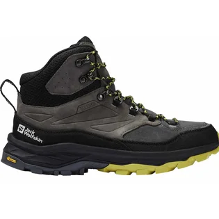 Ботинки мужские Jack Wolfskin Cyrox Texapore Mid Grey 4064301-6945