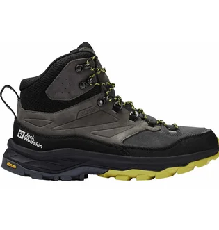 Ботинки мужские Jack Wolfskin Cyrox Texapore Mid Grey 4064301-6945