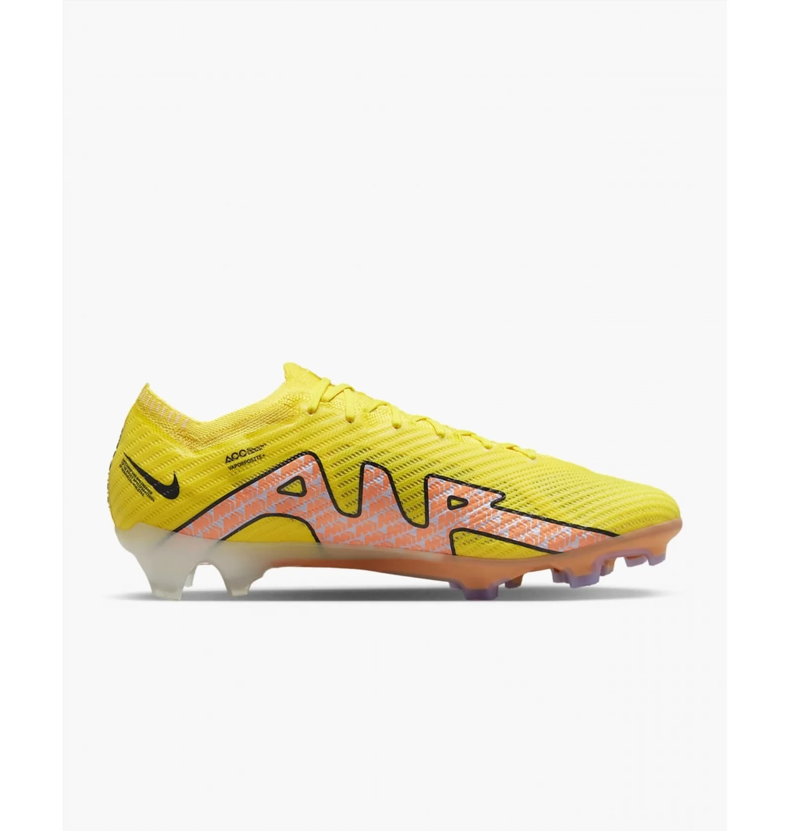 ᐉ Бутсы унисекс Nike Zoom Vapor 15 Elite Fg Yellow Dj4978-780