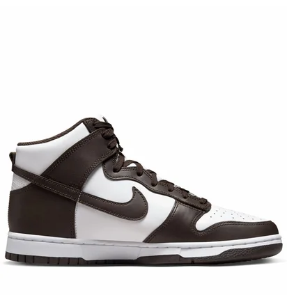 Кросівки чоловічі Nike Dunk High Retro White/Black DV0829-100