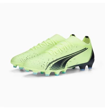 Бутсы мужские Puma Ultra Match Green 106900-01