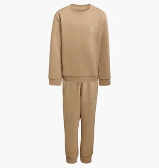 Спортивний костюм дитячий Adidas Crew Set Lk Beige KV1602