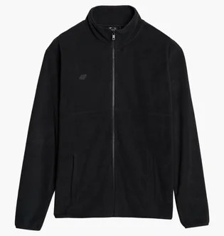 Кофта чоловіча 4F Regular With Stand-Up Collar Black 4FRMM00TFLEM372-20S