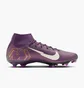 Бутсы унисекс Nike Superfly 10 Academy Km Violet HJ7309-500