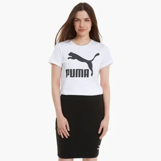Футболка жіноча Puma T-Shirt Classics Logo White 530076-02