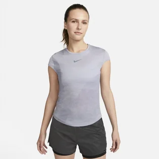 Футболка женская Nike Dri-Fit Adv Run Division T-Shirt Grey DX0199-536