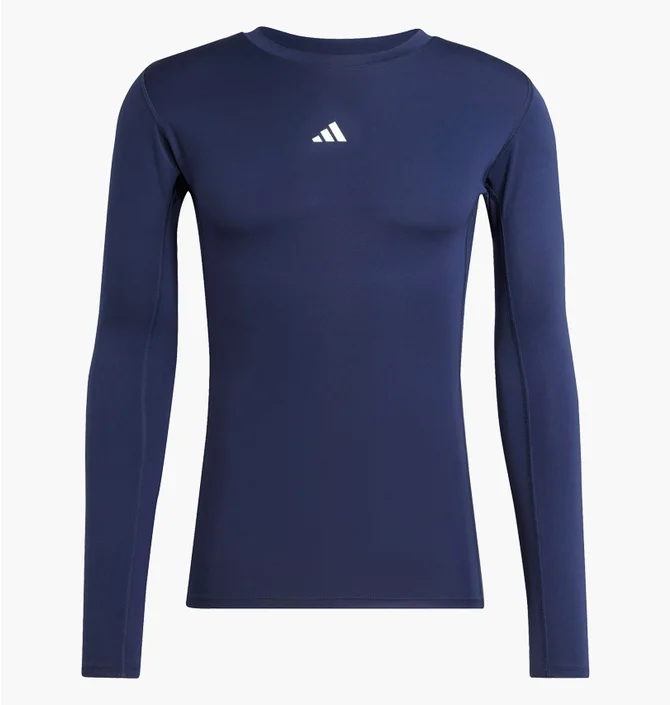 Лонгслив мужской Adidas Techfit Compression Training Blue JE6705