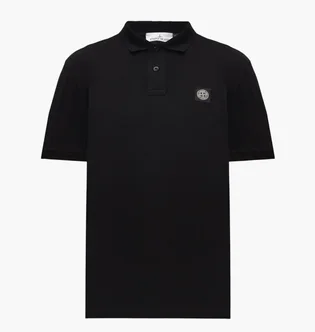 Поло чоловіче Stone Island Cotton Black L1S152200008-S0017-V0020