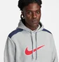 Худи мужское Nike M Nsw Sp Flc Hoodie Bb Grey FN0247-064