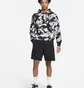 Худи мужское Nike Mens Allover Print Pullover Hoodie Black DM6881-010