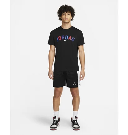 Футболка чоловіча Air Jordan T-Shirt M J Sprt Dna Wdmk Ss Crew Black DH8978-010
