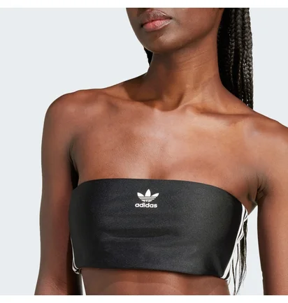 Топ женский Adidas Adicolor 3-Stripes Tube Top Black IX7823