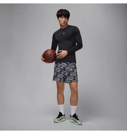 Лонгслив мужской Air Jordan M Df Sprt Ls Baselayer Black HQ8683-010