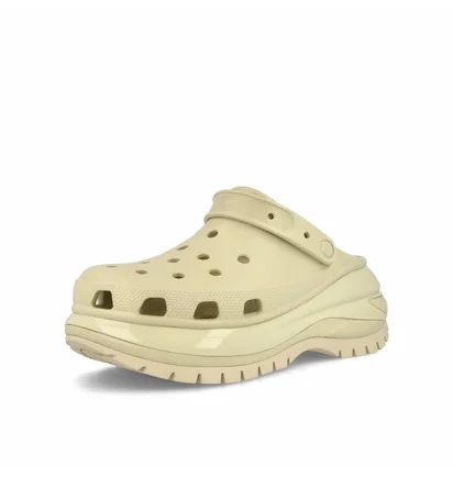 Тапочки мужские CROCS Classic Mega Crush Clog Beige 207988-2Y2